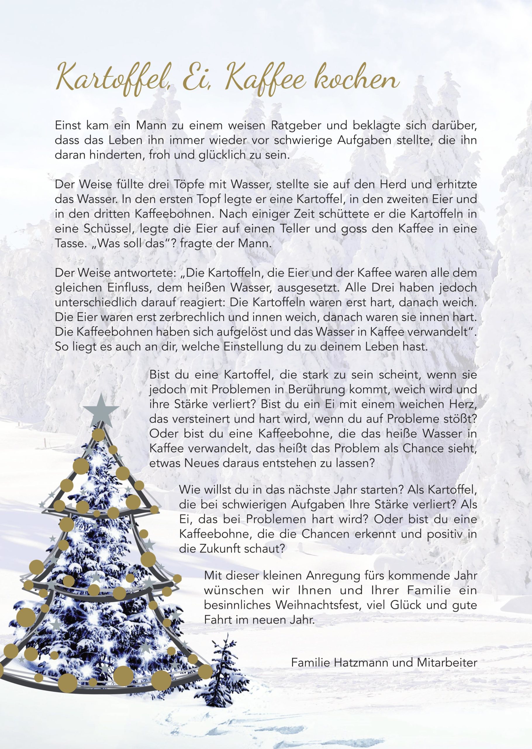 Öffnungszeiten zwischen den Feiertagen! 1